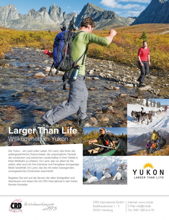 1/1 Seite Printanzeige - Yukon