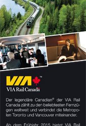 1/3 Printanzeige - VIA Rail